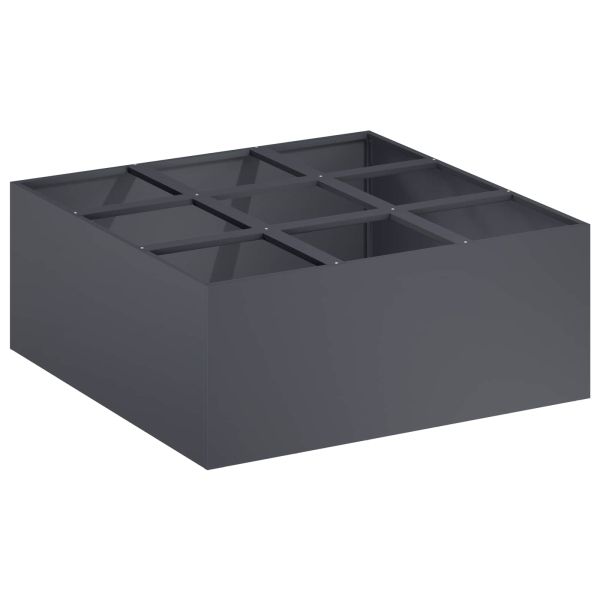 Градинска саксия Антрацит 100 x 100 x 30 cm