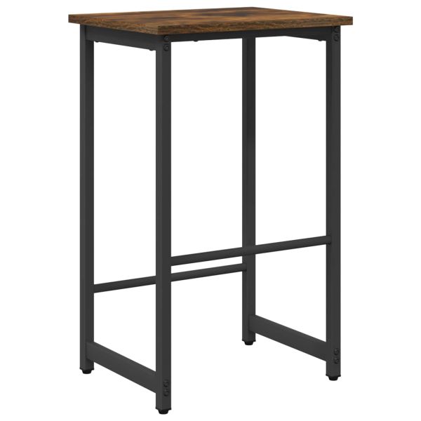 Бар стол Опушен дъб 40 x 32 x 64 см Инженерна дървесина