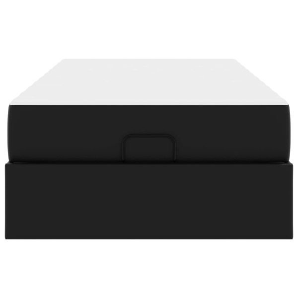 Рамка за легло с матрак Друг 2 бр. Черно ПВЦ