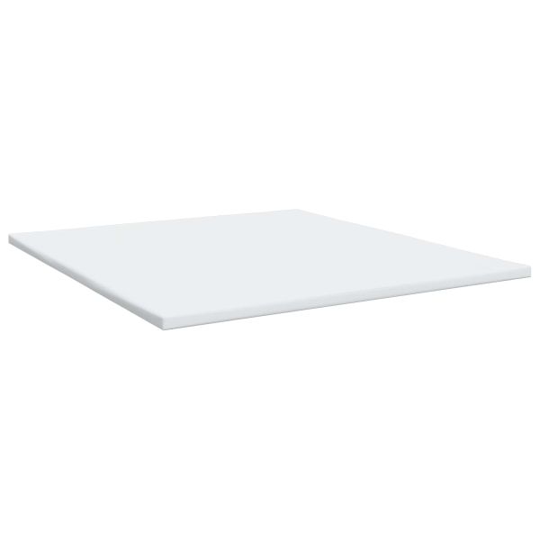LED легло с матрак с LED ленти Черно 180 x 200 cm Текстил