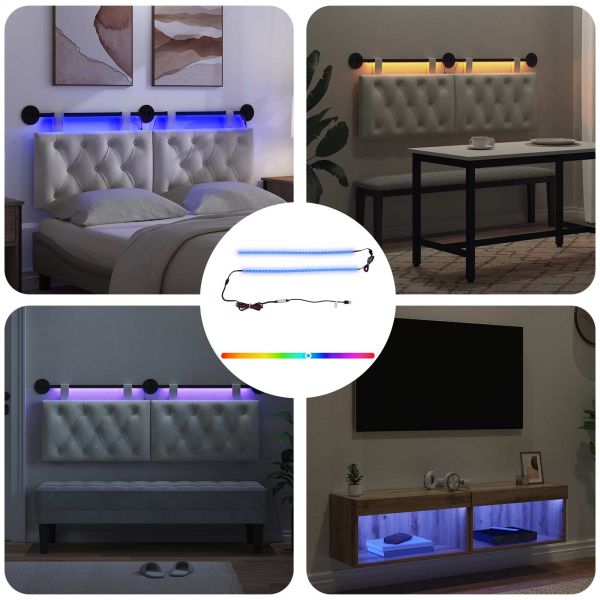 LED лента 110 cm Многоцветен ПВЦ