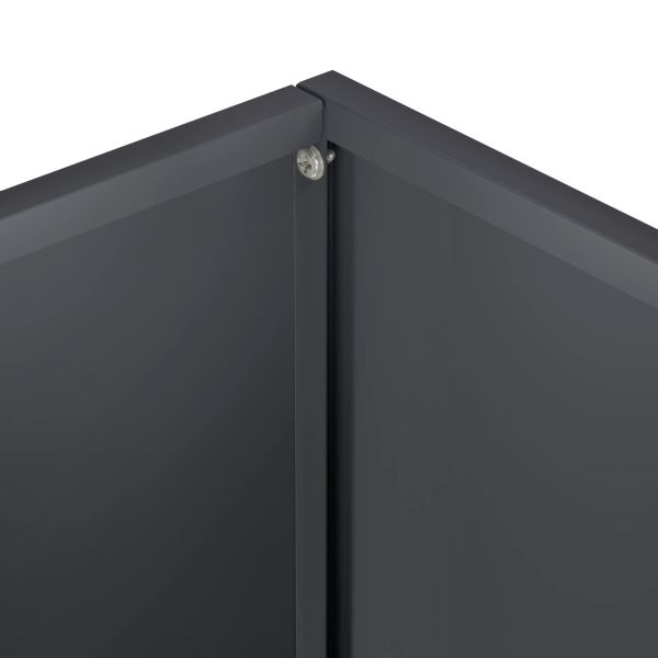 Градинска саксия Антрацит 40 x 20 x 40 см