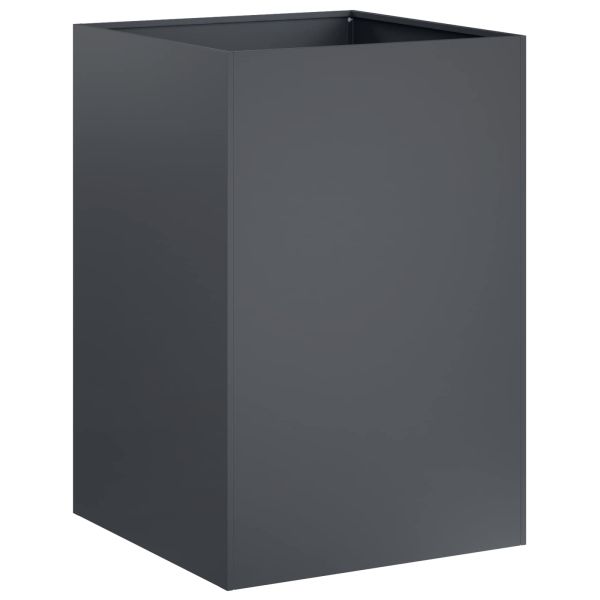 Градинска саксия Антрацит 40 x 40 x 75 cm