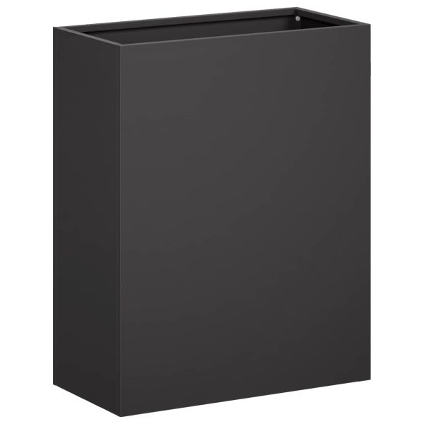 Градинска саксия Черно 40 x 20 x 50 см
