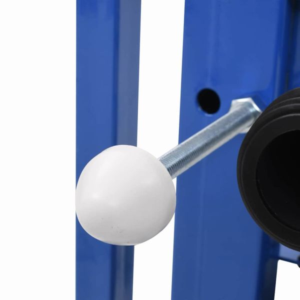 Скрито казанче за стенна тоалетна 11 л 41x14x(110-125) см