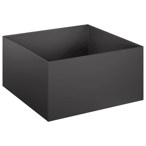Градинска саксия Черно 40 x 40 x 30 cm