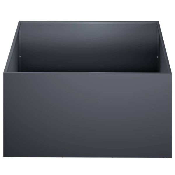 Градинска саксия Антрацит 60 x 60 x 30 cm