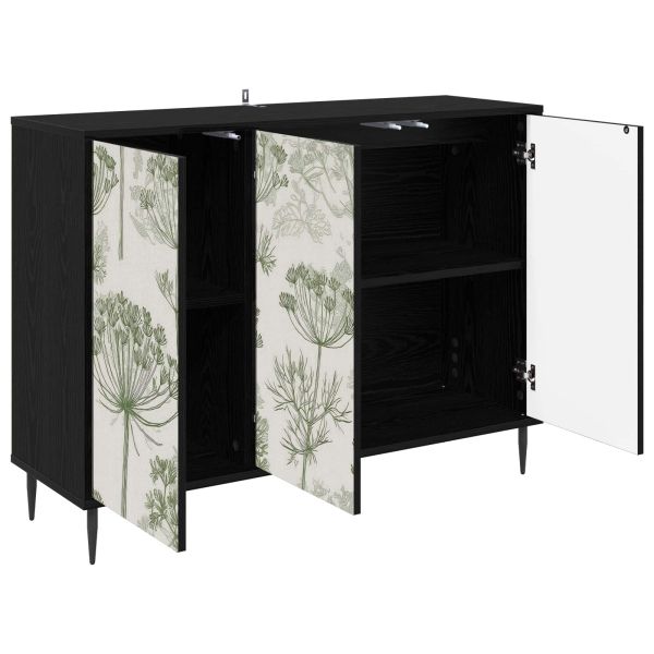 Служебен шкаф GOTHA Черен дъб 102 x 33 x 76 см
