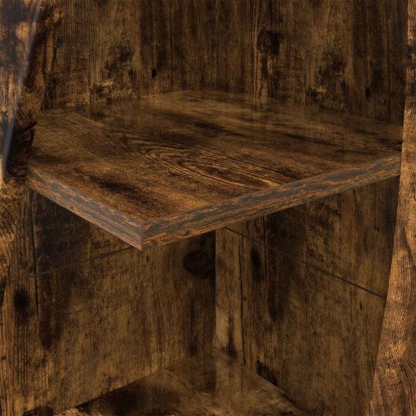 Ъглов шкаф 32x32x140см Инженерна дървесина Димян дъб