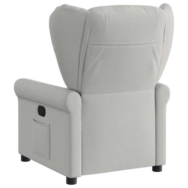 Recliner Chair Cloud Grey Fabric