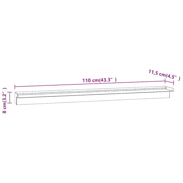 Фонтан за басейн с LED, неръждаема стомана, 110 см