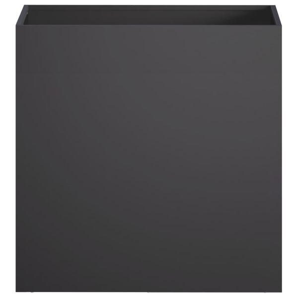 Градинска саксия Черно 50 x 30 x 40 см