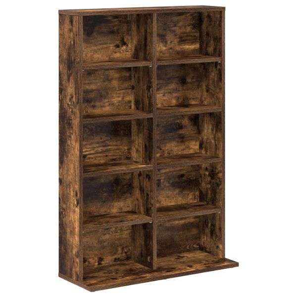 Кабинет за CD Опушен дъб 65 x 23,5 x 97,5 см