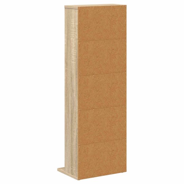 Кабинет за CD Дъб сонома 33 x 23,5 x 97,5 см