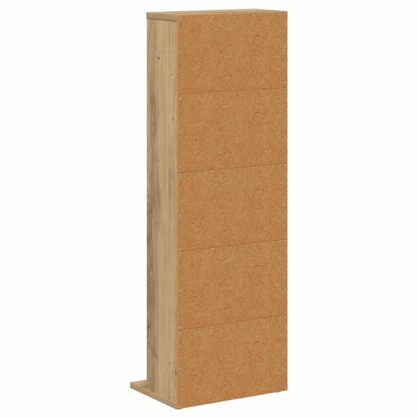Кабинет за CD Дъб артизан 33 x 23,5 x 97,5 см