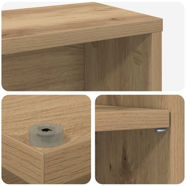 Кабинет за CD Дъб артизан 33 x 23,5 x 97,5 см