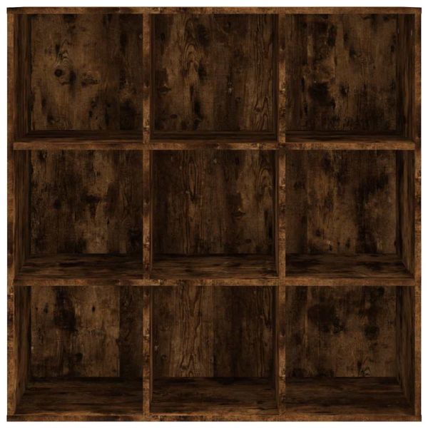 Библиотека, опушен дъб, 98x29x97,5 см