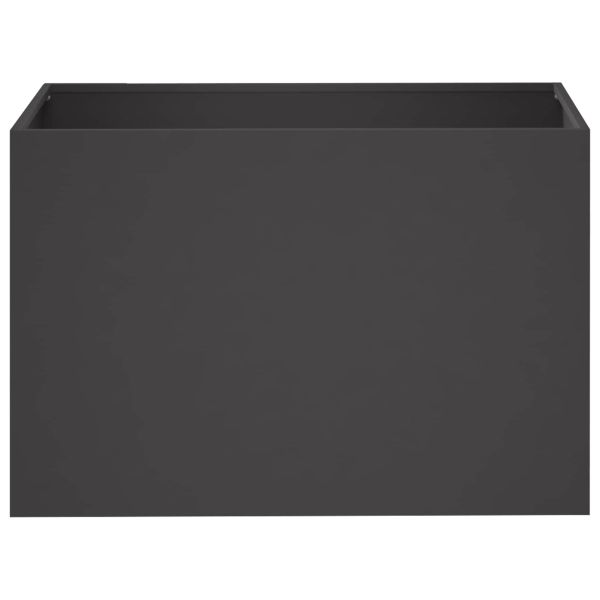 Градинска саксия Черно 60 x 40 x 40 см