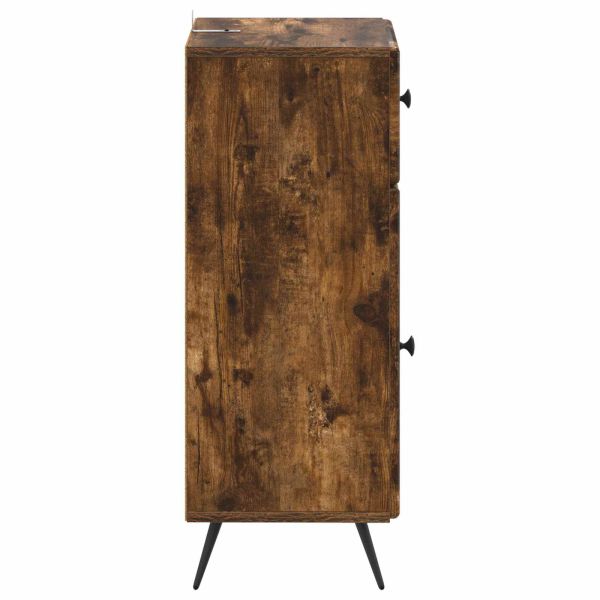 Шкаф за баня BREDA Опушен дъб 30 x 31 x 80 см