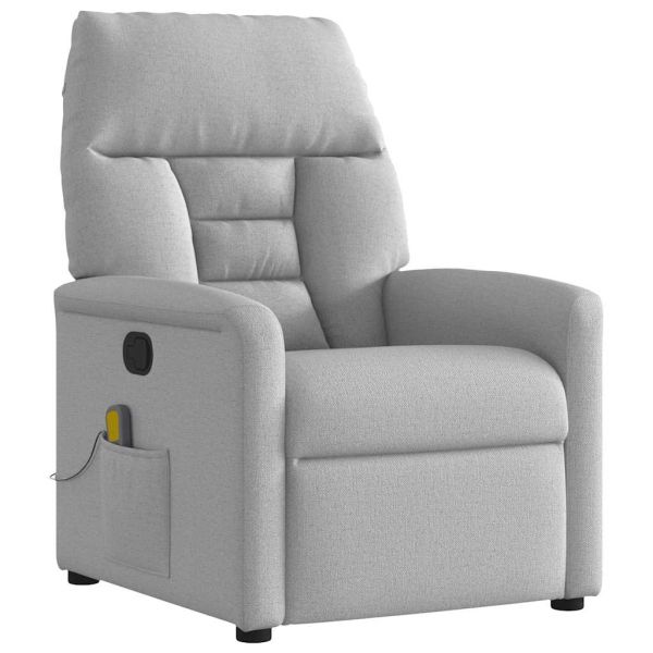 Масажен стол за лежанка Cloud Grey Fabric