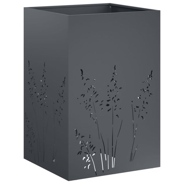 Градинска саксия Антрацит 50 x 50 x 75 cm