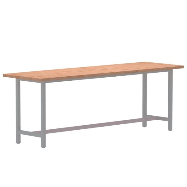 Плот за бюро, 180x55x2,5 см, масивно дърво бук