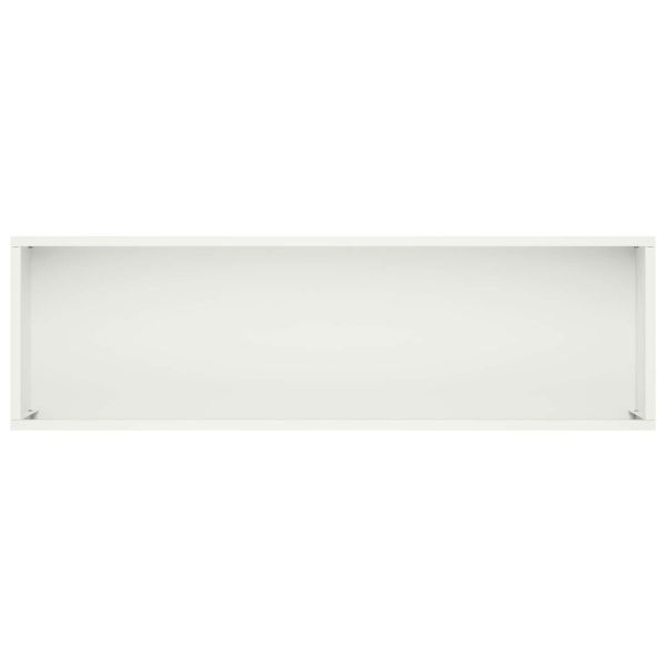 Градинска саксия Бяло 100 x 20 x 49 см