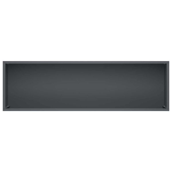 Градинска саксия Антрацит 100 x 20 x 49 см