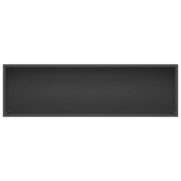 Градинска саксия Черно 100 x 30 x 49 см