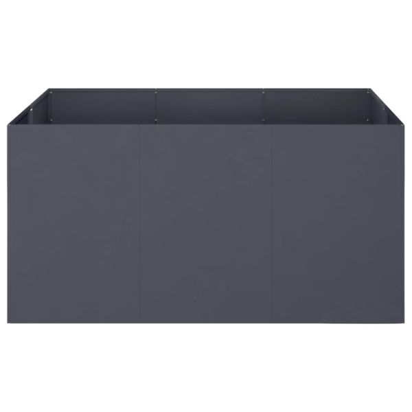 Градинска саксия Антрацит 120 x 80 x 60 см