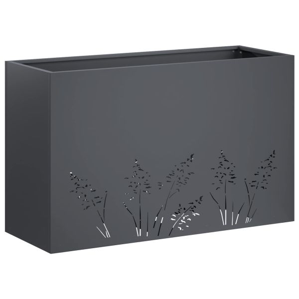 Градинска саксия Антрацит 80 x 20 x 49 см