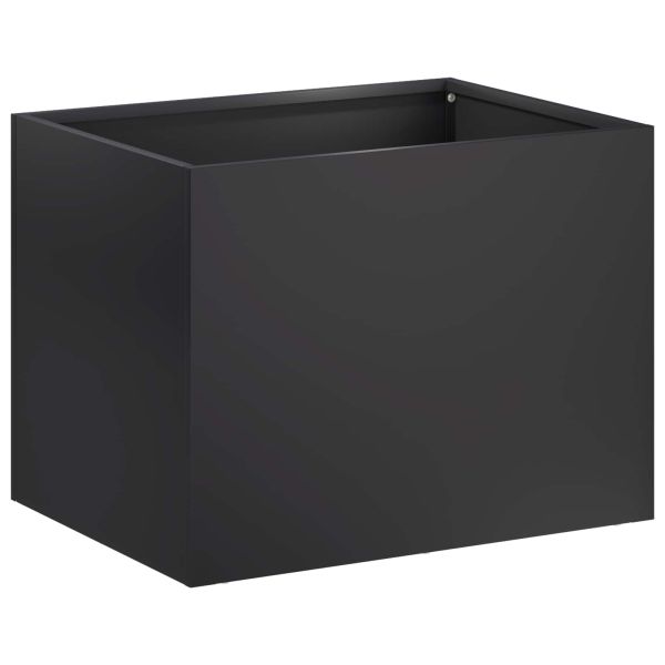 Градинска саксия Черно 40 x 30 x 30 см