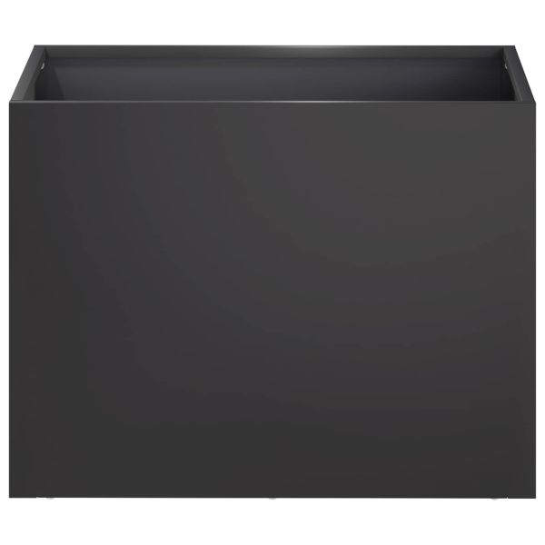 Градинска саксия Черно 40 x 30 x 30 см