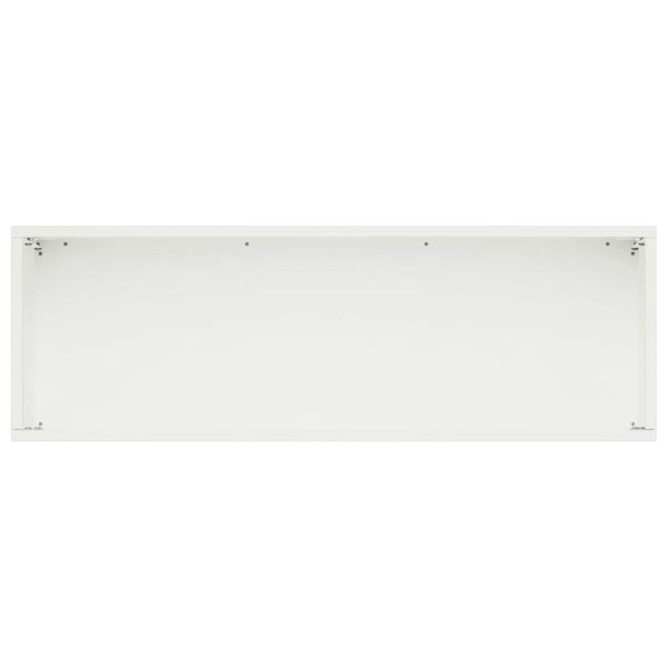 Градинска саксия 2 бр. Бяло 60 x 20 x 20 см