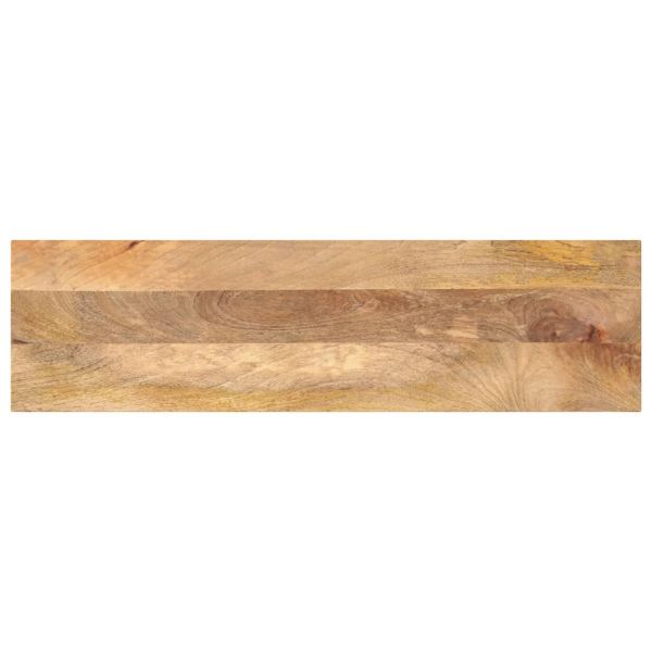 Плот за маса, 100x30x3,8 см, правоъгълен, манго масив