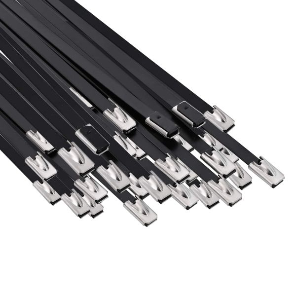 Кабелна връзка 250 бр. 4,6 x 150 мм Черно