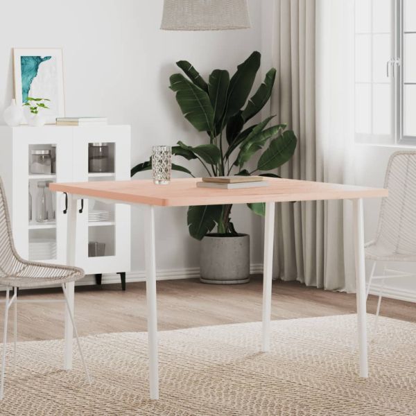 Плот за маса 90x90x2,5 см квадратен масивен бук