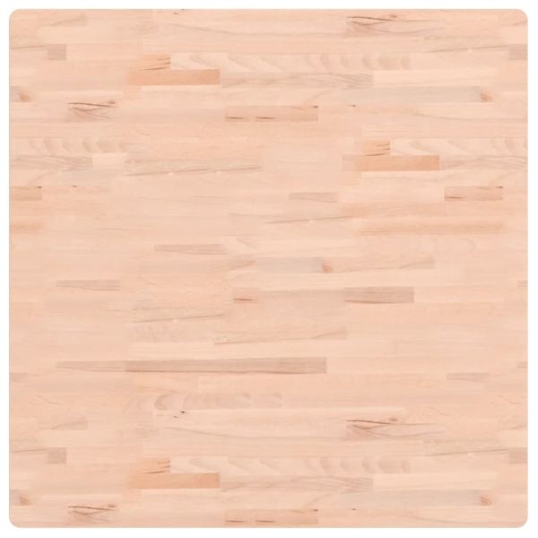Плот за маса 90x90x2,5 см квадратен масивен бук