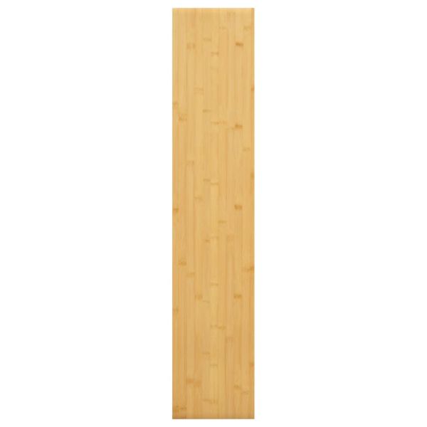 Стенен рафт 100x20x1,5 см бамбук