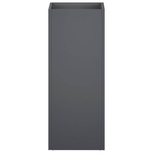 Градинска саксия Антрацит 20 x 20 x 40 см