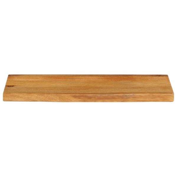 Плот за маса, жив ръб, 80x30x2,5 см, масивно дърво манго