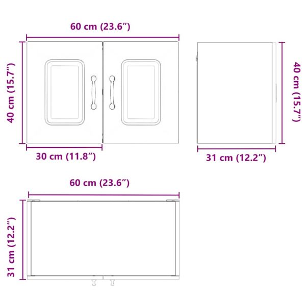 Панел за миялна машина Kalmar Черно 60 x 31 x 40 см