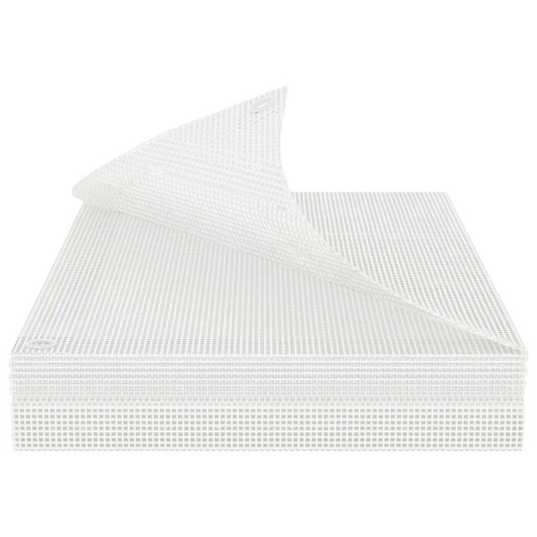 Брезент тип Лено, 140 г/м², 8x10 м, бял