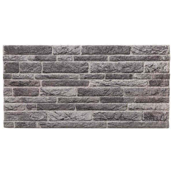 Стенни панели 10 бр. 100 x 50 cm Антрацит EPS пяна