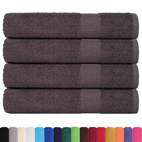 Кърпи FROGN 4 бр. Антрацит 100x200 см 360 г/м²