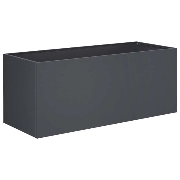 Градинска саксия Антрацит 100 x 40 x 40 cm
