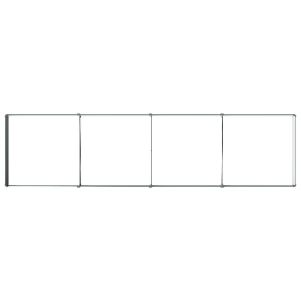 Вдигната леха за градина Зелено 320 x 80 x 24 см