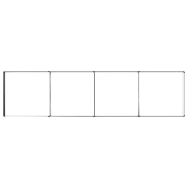 Вдигната леха за градина Антрацит 320 x 80 x 24 см