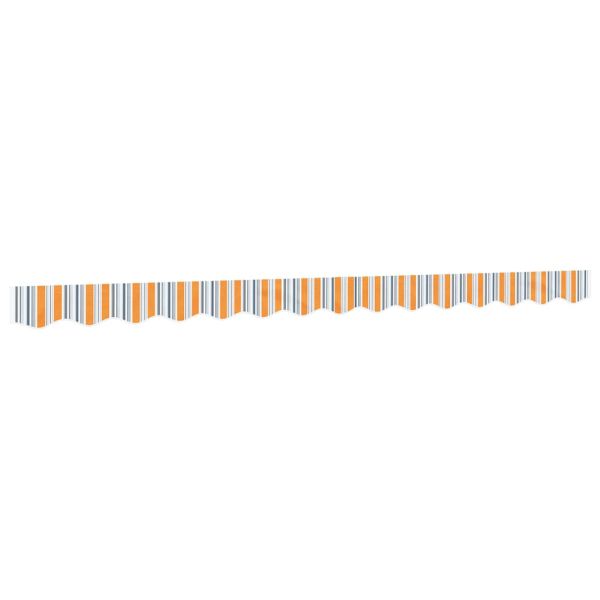 Replacement Fabric for Awning Valance Multicolour Stripe 3,5 m - Untranslated