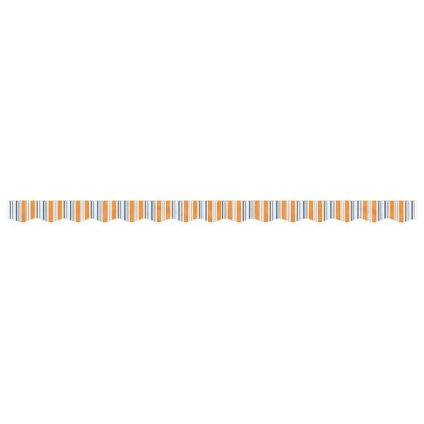 Replacement Fabric for Awning Valance Multicolour Stripe 3,5 m - Untranslated